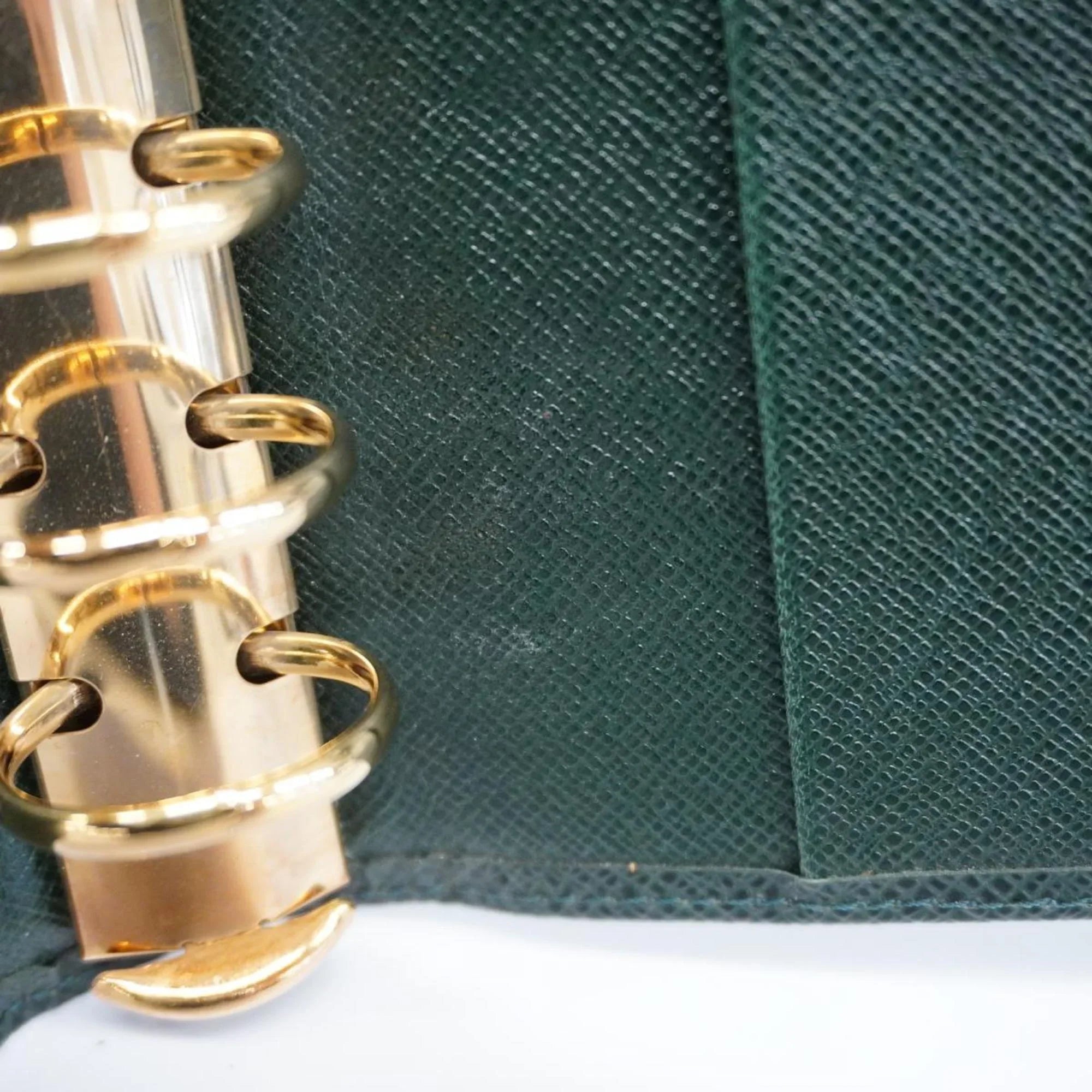 Pre-Owned Louis Vuitton Notebook Cover Taiga Agenda MM R20403 Episea Men's (Good)