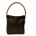 Pre-Owned Louis Vuitton Monogram Looping GM M51145 Bag Tote Women's (Good)