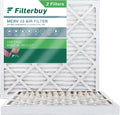 Filterbuy 20x20x2 MERV 13 Pleated HVAC AC Furnace Air Filters (2-Pack)