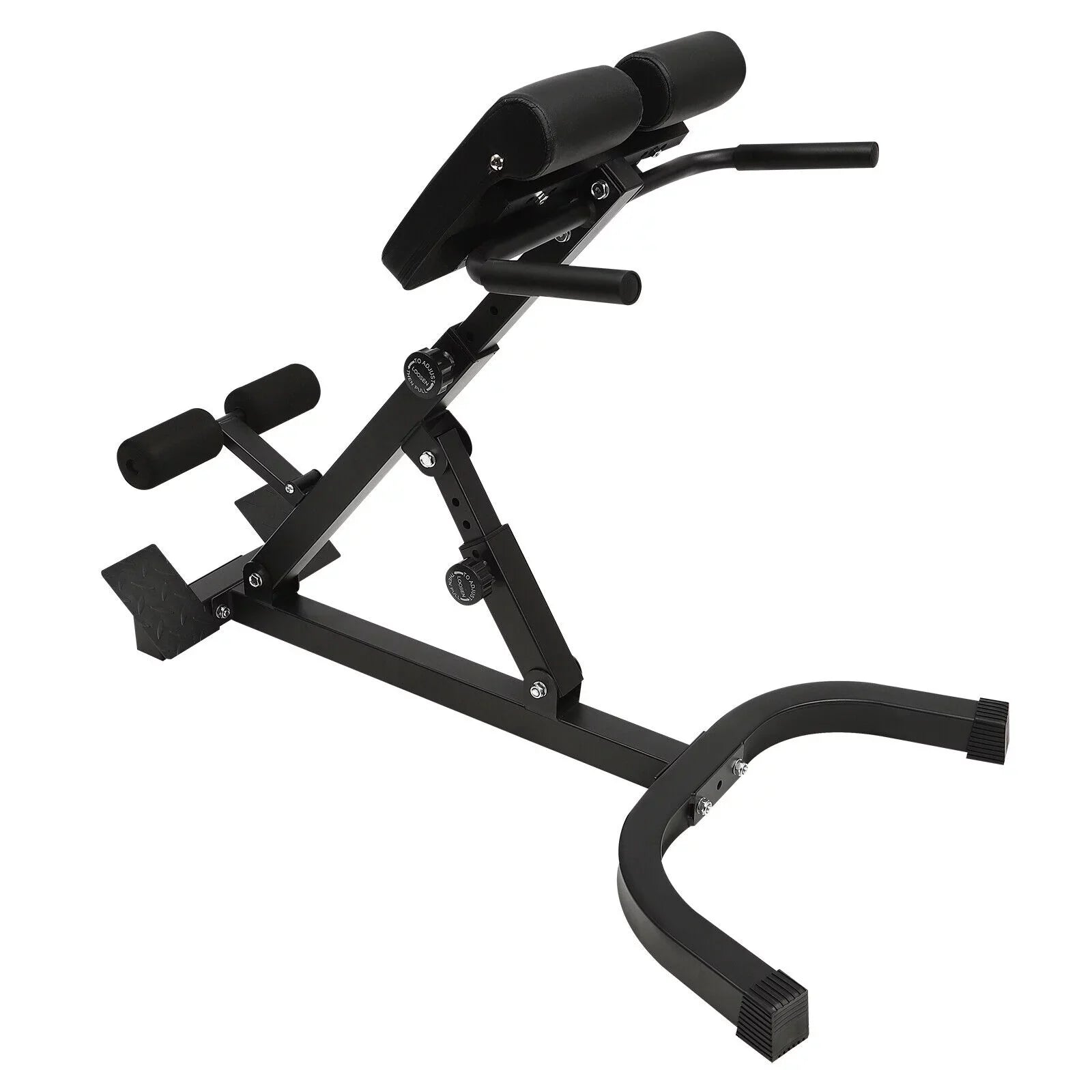 Denest Roman Chair Back Extension Machine - Lower Back Hyperextension Bench -Adjustable