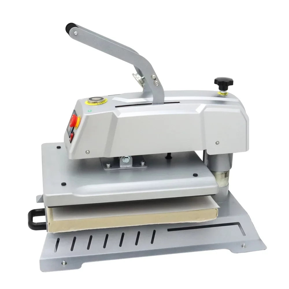INTBUYING 16x20in Semi-Auto Heat Press Machine Magnetic Heat Sublimation Transfer T-Shirt Printing