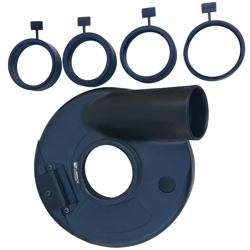 Stadea DSD102A 7 Inch Dust Shroud for 7 Inch Angle Grinder Vacuum Shroud with Vacuum Attachment