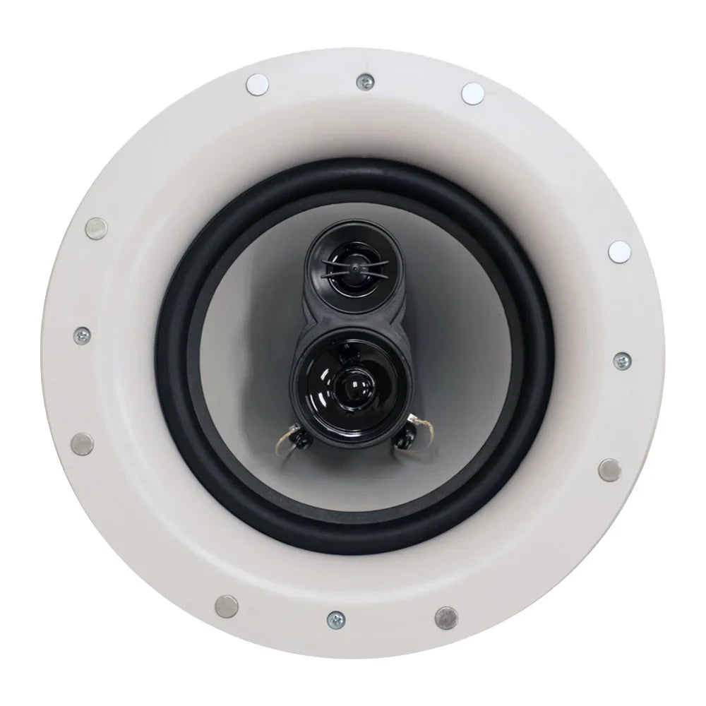 Acoustic Audio CSic84 Frameless In Ceiling 8" Speaker 7 Pair Pack 3 Way Home Theater Speakers