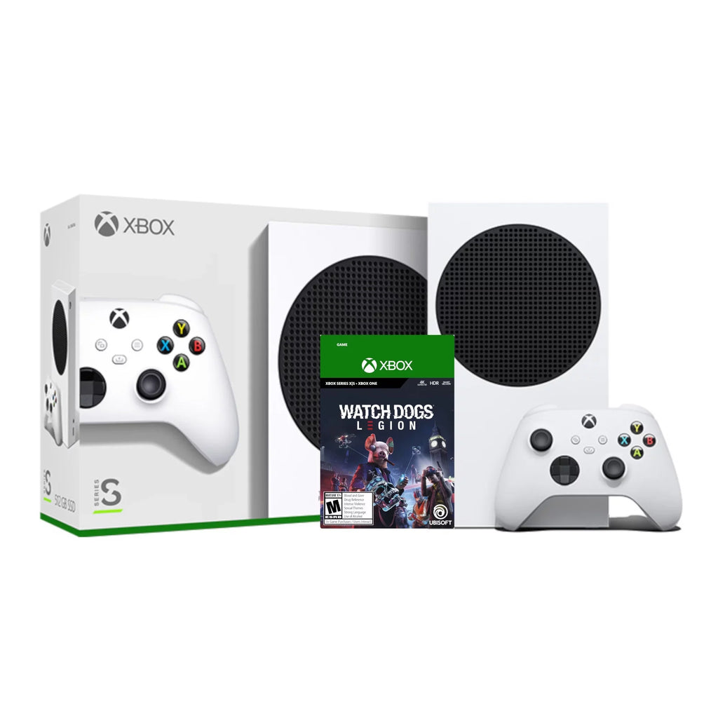2021 New Xbox All Digital 512GB SSD Console - White Xbox Console and Wireless Controller with Watch Dogs: Legion Full Game