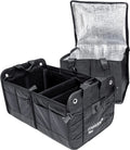 meistar Multi Compartments Collapsible Portable Car Trunk Organizer and Storage for Auto