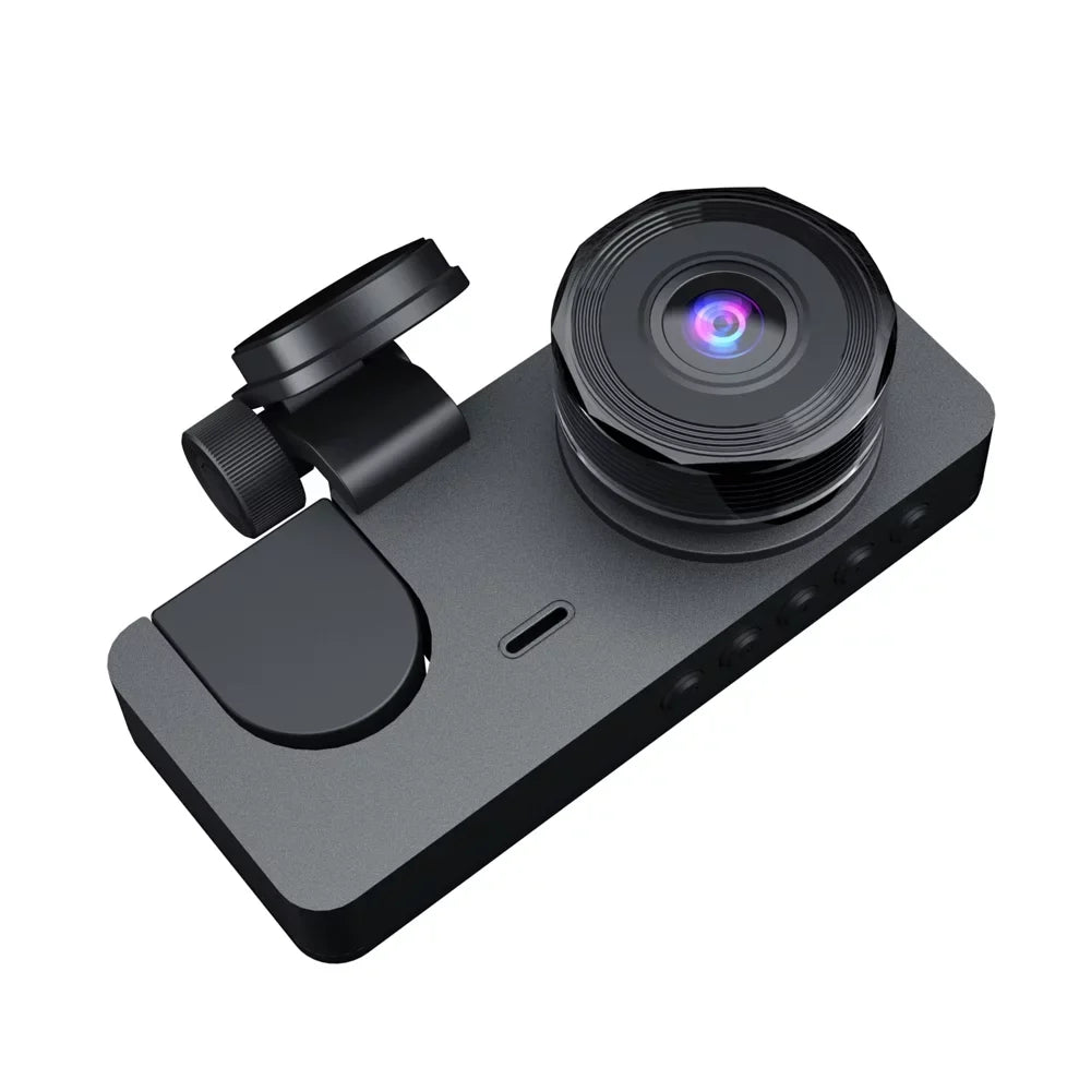 Dazzduo Support Dashcam Motion 1080 P DVR Driving Camera Dash Recording DOYING Display 1080 2 Camera-B Loop & 1080 2 XIXIAN Detection One-Key 2 Inch Night-Vision , Rear Front Recorder Lock HUIOP Inside