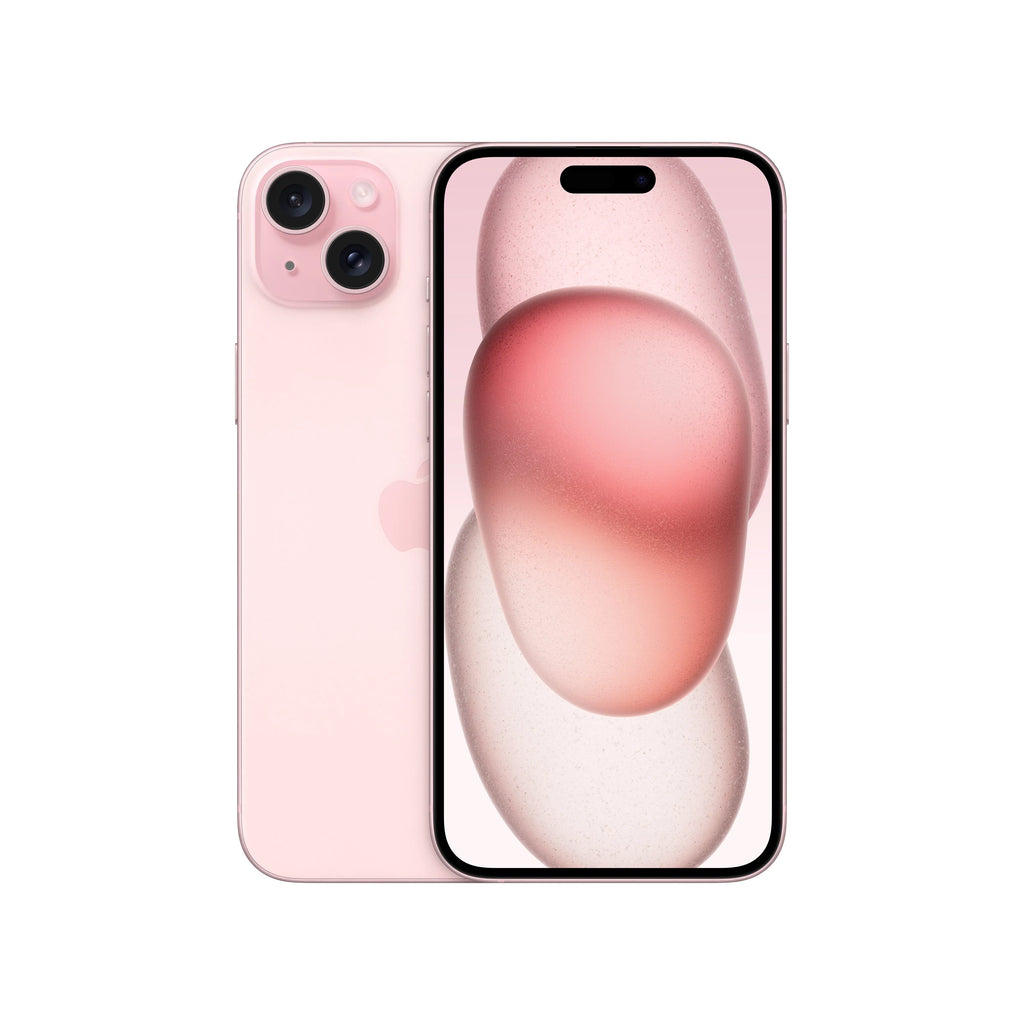 Straight Talk iPhone 15 Plus, 256GB, Pink - Prepaid Smartphone