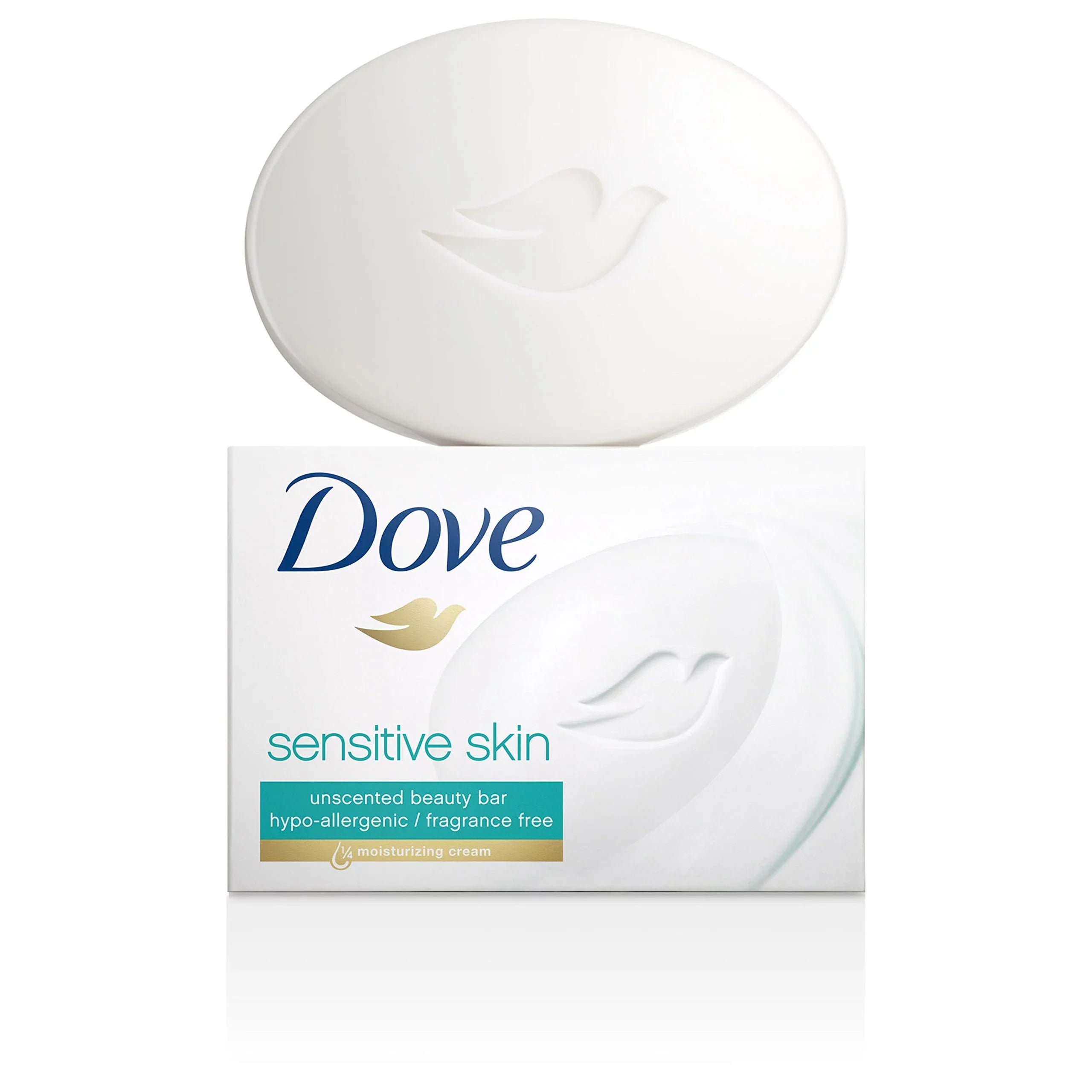 Dove Beauty Bar, Sensitive Skin 4 Oz, 14 Bar