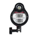 Sea frogs Flash lamp,Optic Cable Case With Optic Cable St-100- Liquid Max. Fluid Max. 100m/328ft 5600k With Optic 100m/328ft 5600k With Qisuo Dsfen