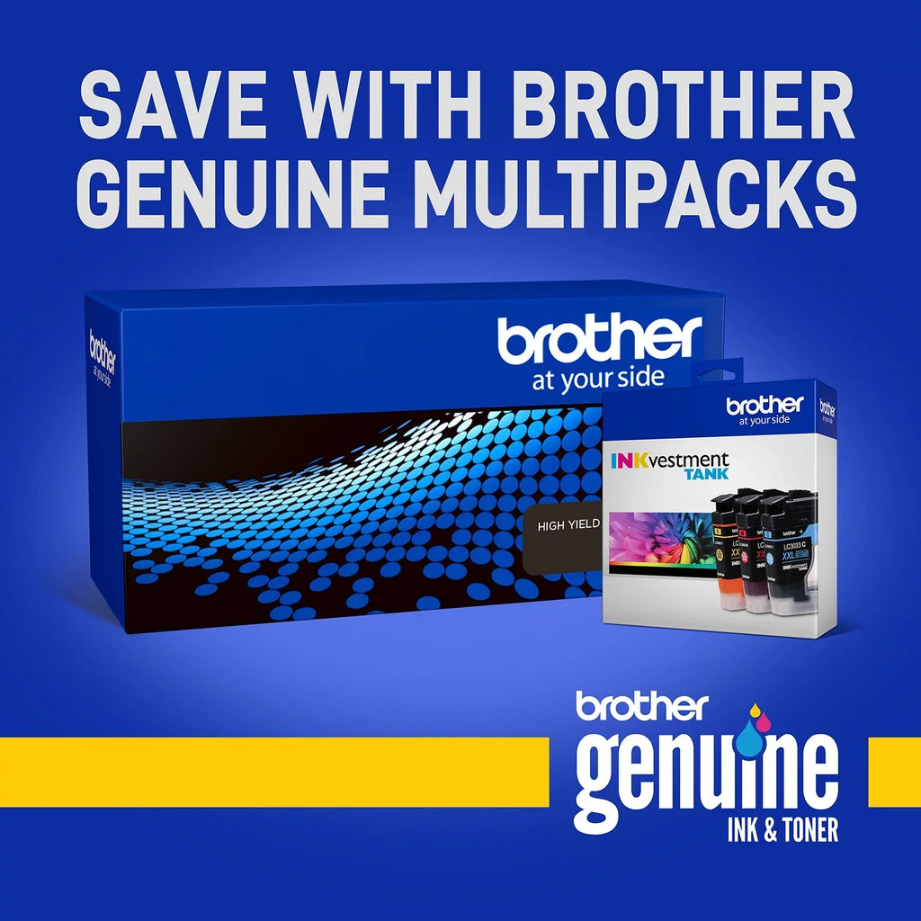 Brother Genuine High-yield Black Printer Toner Cartridge, TN7502PK