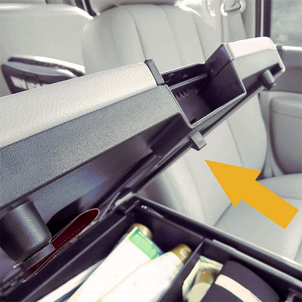 ASOOLL Center Console Armrest Cover Latch, Suitable for 07-14 Silverado, Avalanche, Suburban, Sierra, Yukon, Escalade-Perfect Replacement for OEM Part 20864151, 20864153, 20864154