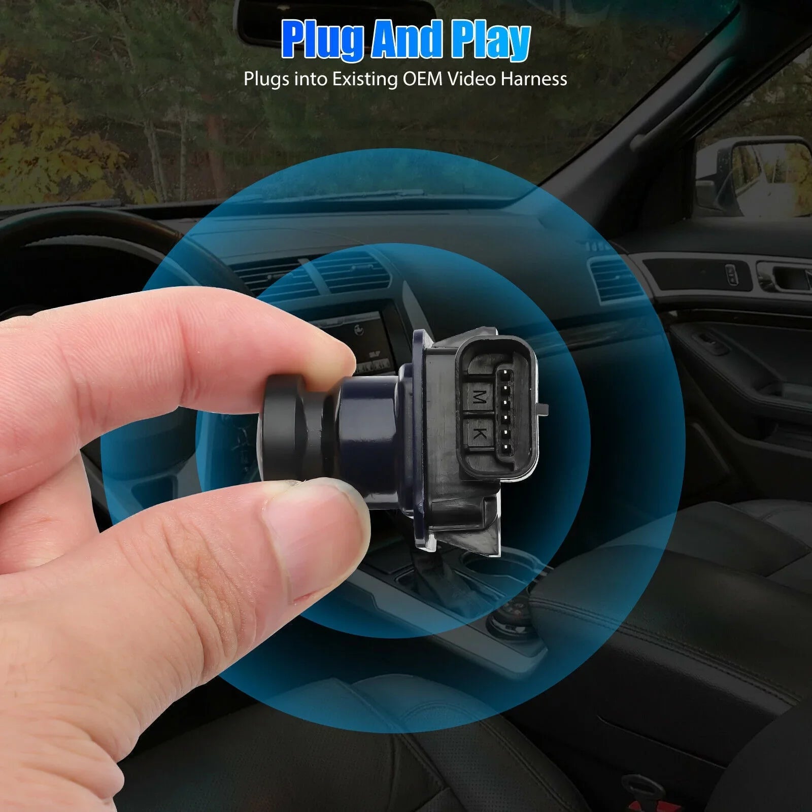 For 2011 2012 2013 2014 2015 Ford Explorer EB5Z19G490A Rear View Backup Camera