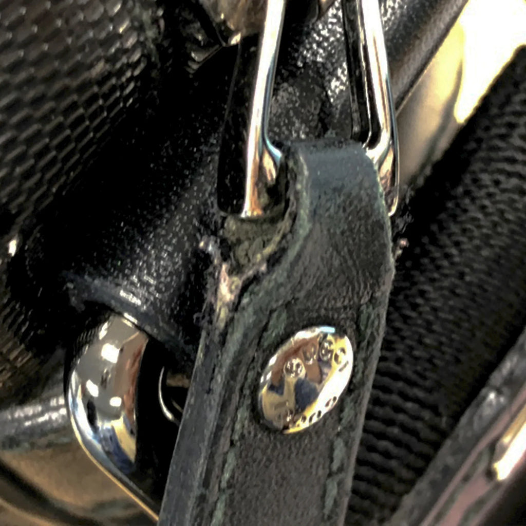 Pre-Owned Authenticated Gucci GG Imprime Crossbody Bag Coated Canvas Fabric Black Unisex (Good)