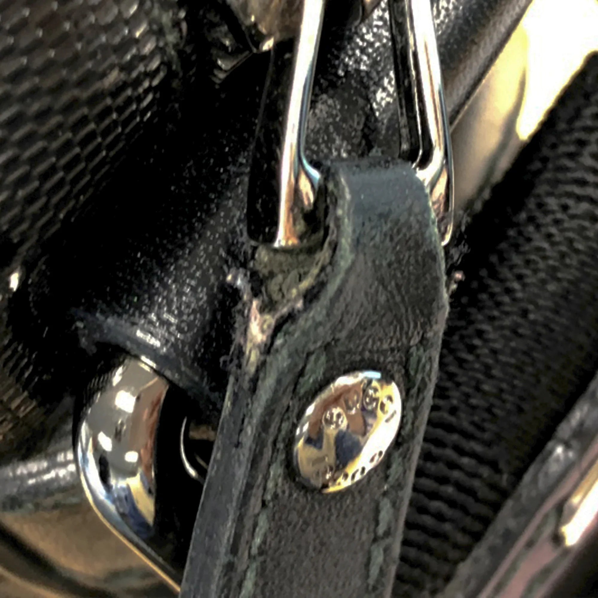 Pre-Owned Authenticated Gucci GG Imprime Crossbody Bag Coated Canvas Fabric Black Unisex (Good)