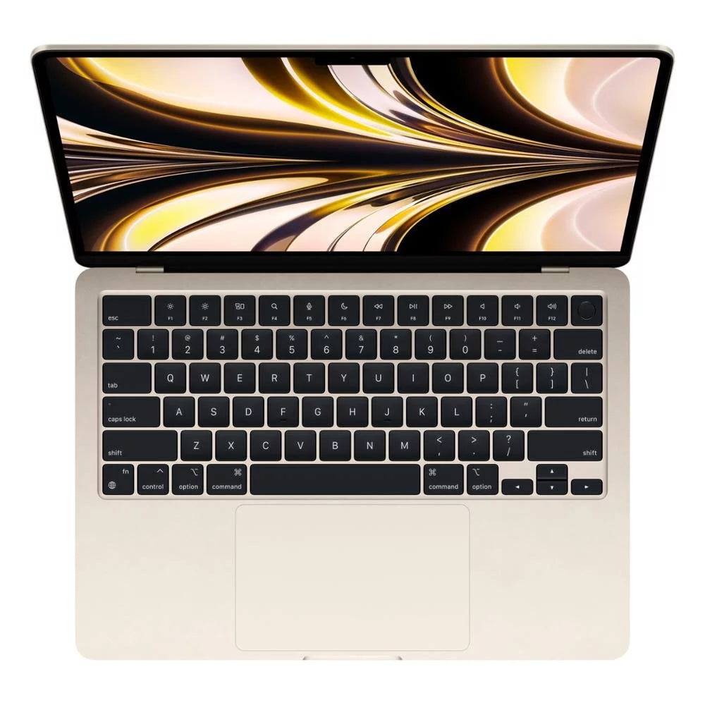 Restored Macbook Air 13.6-inch (8GPU, Starlight) 3.5Ghz 8-Core M2 (2022) Portable computer 256 GB Flash HD & 8GB RAM-Mac OS (1 Yr Warranty) (Refurbished)