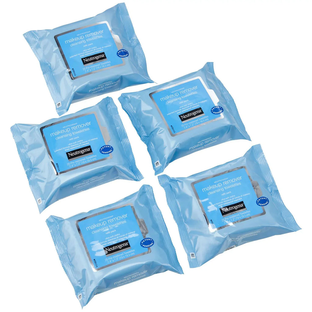 Neutrogena Makeup Remover Wipes Refills, 125 Ct