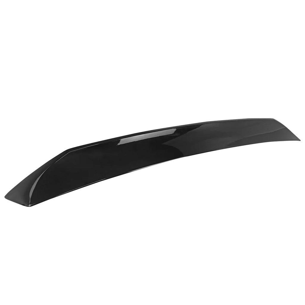 Ikon Motorsports Roof + Trunk Spoiler Compatible With 2022-2023 Subaru BRZ Toyota GR86, Painted D4S Crystal Black Silica/Raven Pearl ABS IKON Style Rear Window Visor Wing + TRD Style Trunk Spoiler