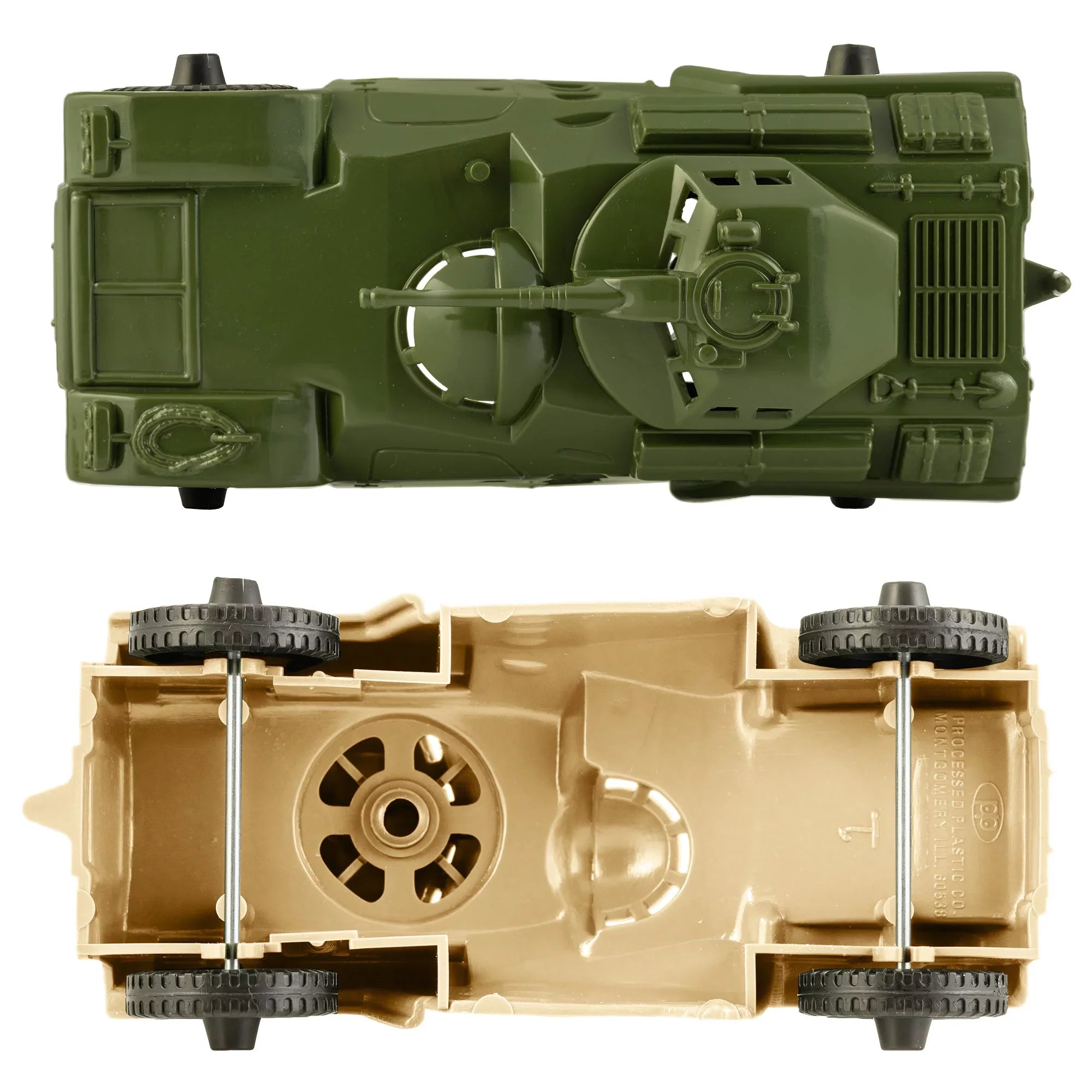 Recon Patrol Armored Scout Vehicles - Tan & Green New