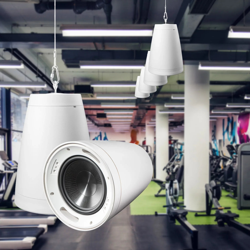 OSD Nero Arc Sub 8" Professional Subwoofer Pendant Style 8Ohm/70V, White