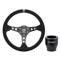 Tusk Steering Wheel Hub with Pro Armor Steering Wheel Top Marker Suede Steering Wheel For Polaris RANGER 800 HD 2010-2012,2014