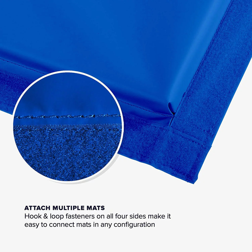 We Sell Mats Folding Personal Fitness Exercise Mat, 4' x 8' Multi-Color