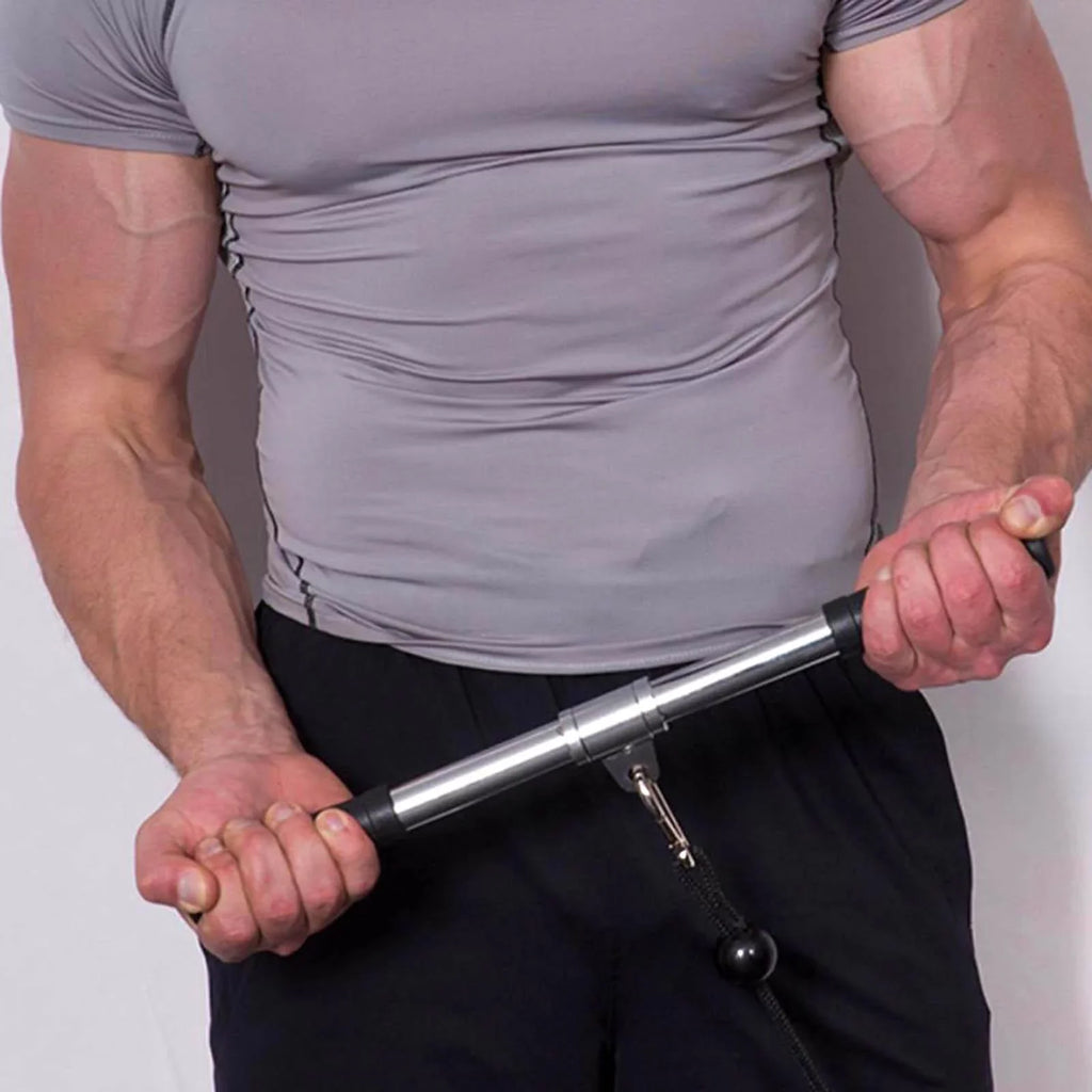 Pull Down Bar Cable Machine Attachment LAT Pulldown Bar for Muscle Training