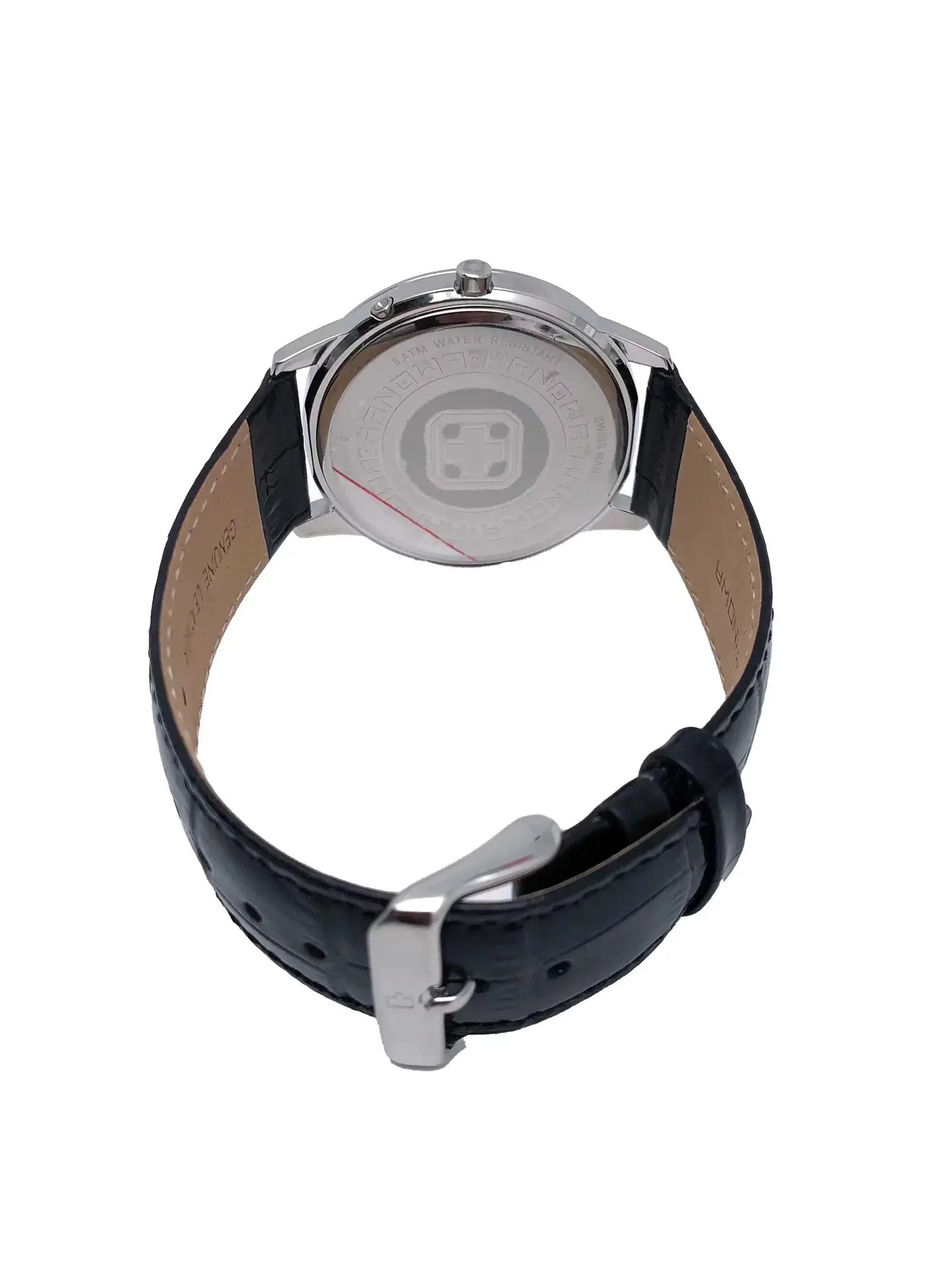 Hanowa Elements Moon Stainless Steel Silver Dial Mens Watch 16-4056.04.001
