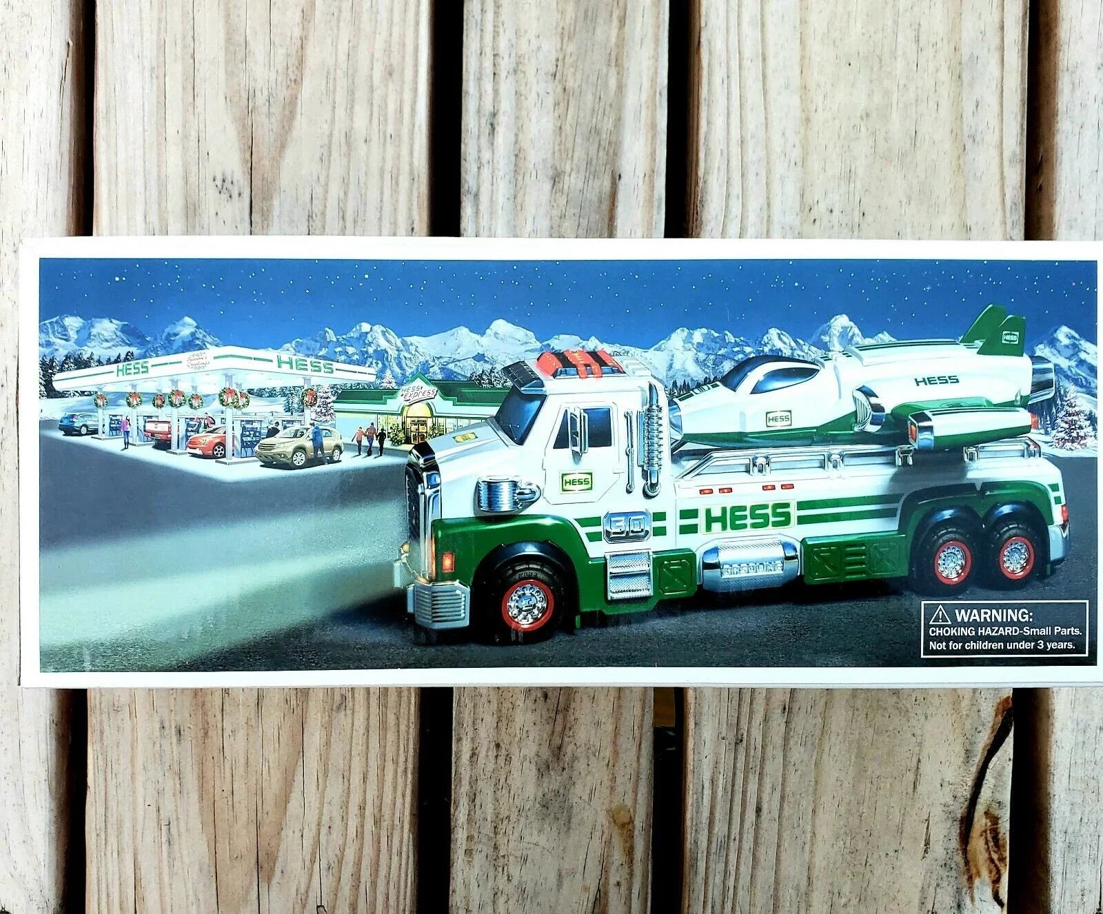 2014 Hess Truck and Space Cruiser with Scout