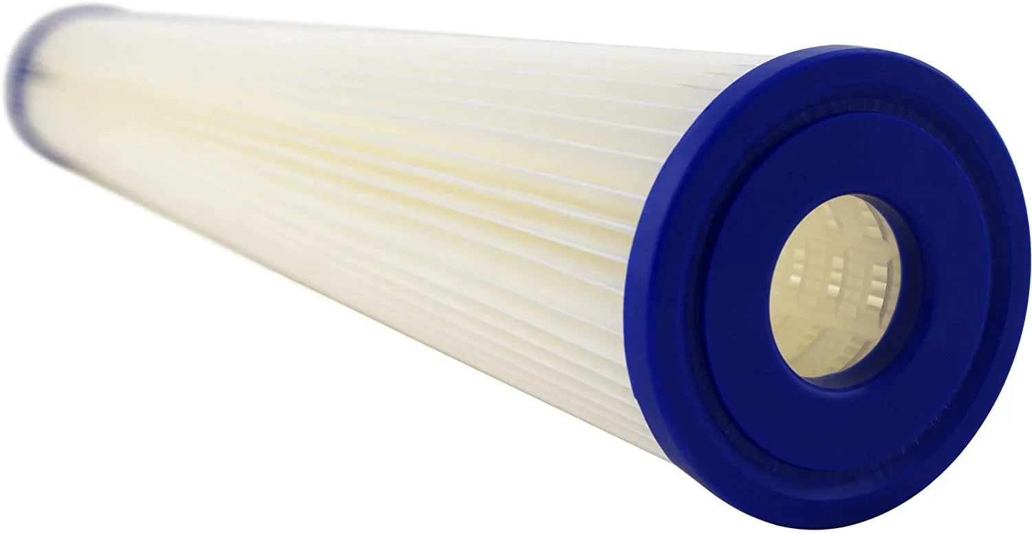 SpiroPure SP-R30-20 20x2.5 30 Micron Pleated Polyester Sediment Liquid Filter Cartridge SPC-25-2030 R30-20 155416-43 (Case of 20)
