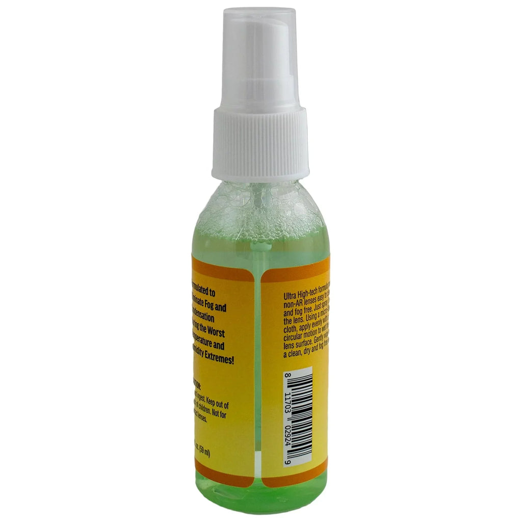 Ten 2oz Bottles of Birdz Eyewear Anti Fog Spray & Defogger for Glasses Goggles Swimming Paintball and Diving Accessories - Safe on All Lenses
