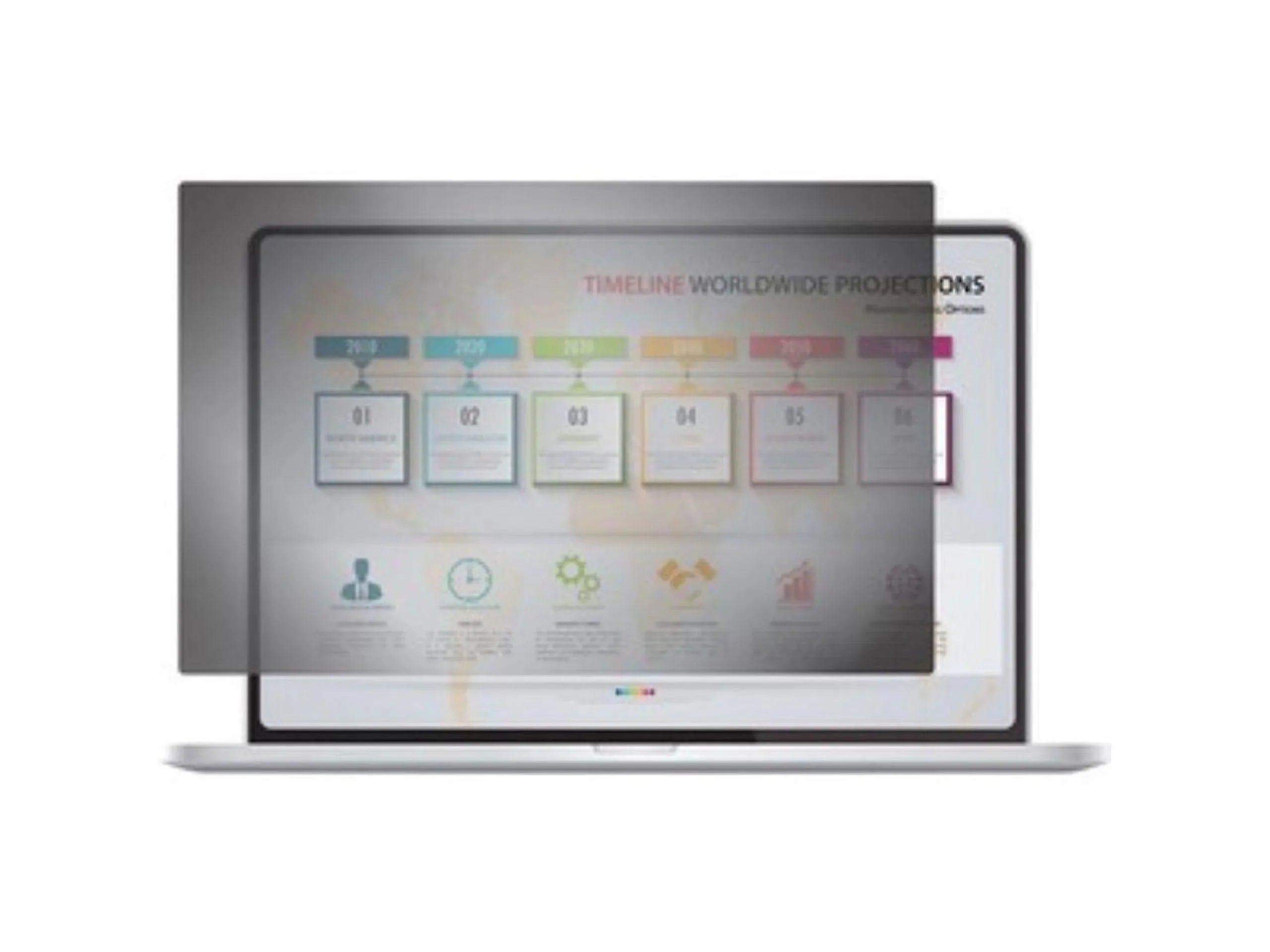 Rocstor PV0016-B1 PrivacyView Privacy Filter for 14" Display Notebook Black