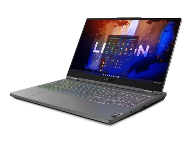 Legion 5 15ARH7 82RE - Ryzen 7 - 6800H / up to 4.7 GHz - Win 11 Home - GF RTX 3050 Ti - 16 GB RAM - 1 TB SSD NVMe - 15.6" IPS 1920 x 1080 (Full HD) @ 165 Hz - 802.11a/b/g/n/ac/ax (Wi-Fi 6E) - black (bottom), storm gray (top) - kbd: US Engl