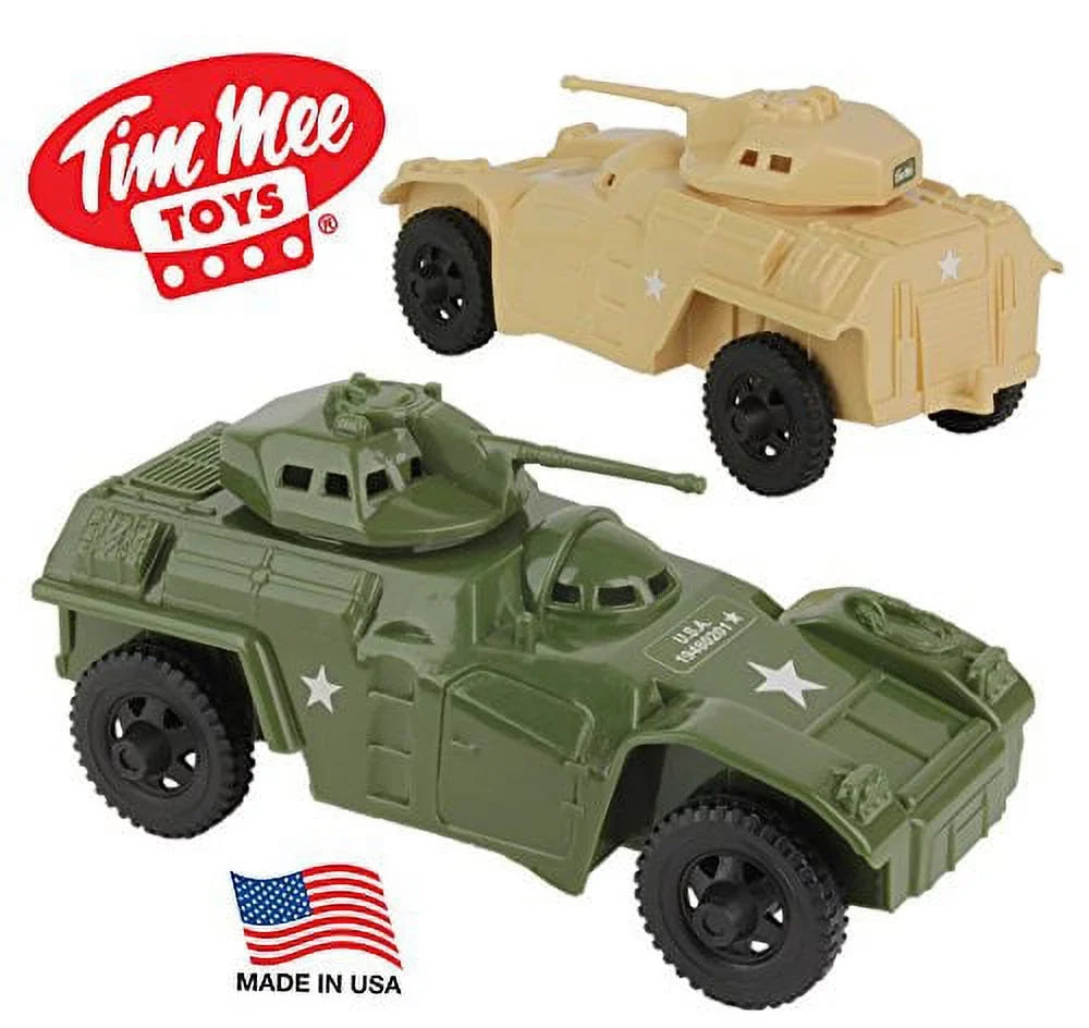 Recon Patrol Armored Scout Vehicles - Tan & Green New