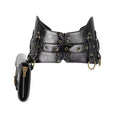Gothic Waist Packs Fanny Pack Women Girls Handbag Portable Sturdy Punk Bag Steampunk Bag for Fishing Street Short Trips Dating Backpacking