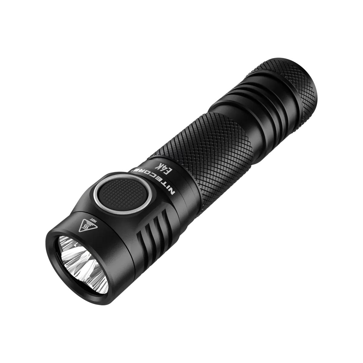 Combo: NITECORE E4K Compact EDC Flashlight - 4400 Lumens -1x NITECORE 21700 Battery Included w/Nitecore UT32 Dual Emitter Headlamp -1100 Lumens