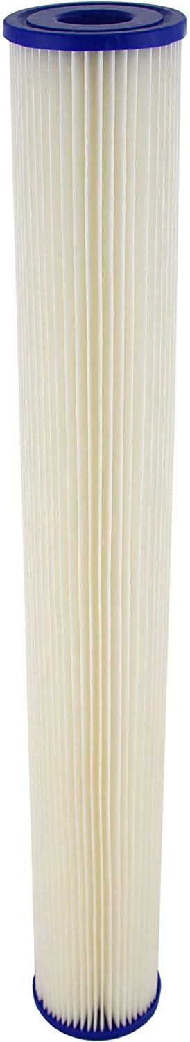 SpiroPure SP-R30-20 20x2.5 30 Micron Pleated Polyester Sediment Liquid Filter Cartridge SPC-25-2030 R30-20 155416-43 (Case of 20)