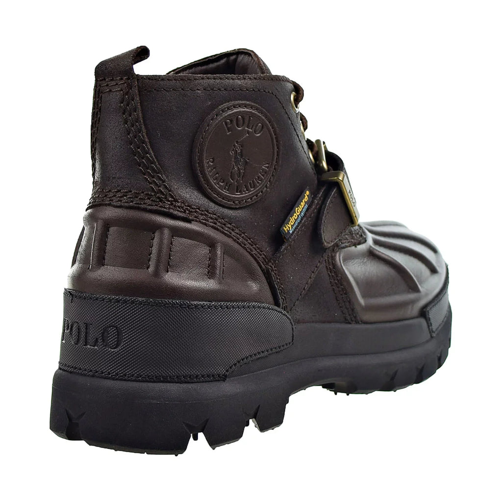 Polo Ralph Lauren Oslo Low Men's Liquid Boots Leather/Nubuck Dark Brown 812845237-002