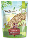 Food to Live, Pearled Barley, 5 Pounds, Kosher
