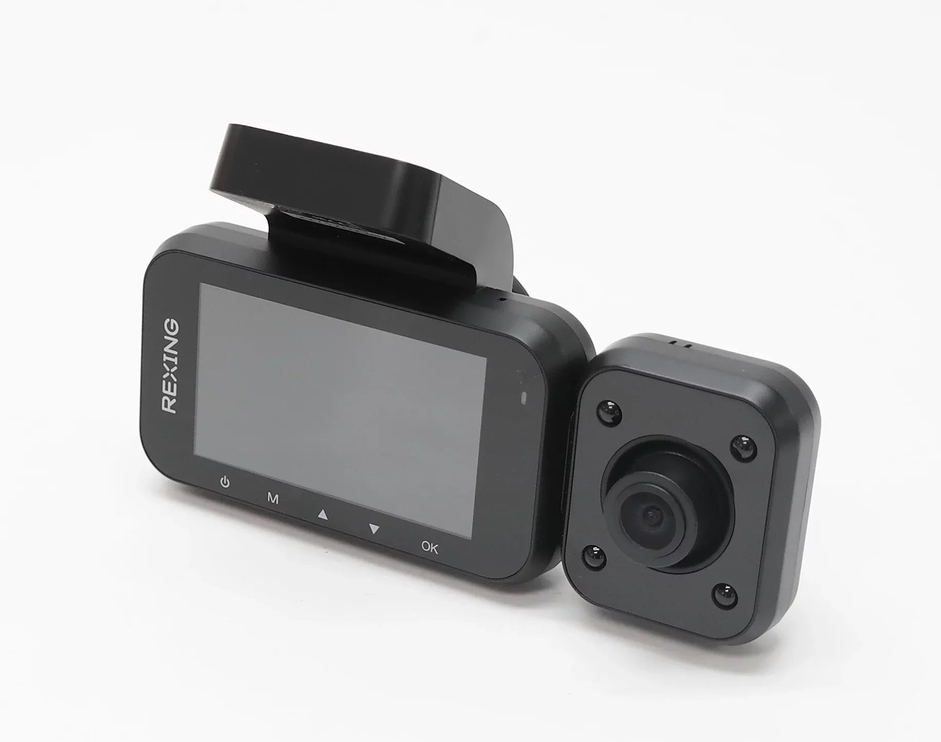 Pre-Owned Rexing V5C Plus 4K Front+Cabin Dash Cam 3" LCD Display - Black (Good)