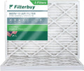 Filterbuy 18x20x1 MERV 13 Pleated HVAC AC Furnace Air Filters (3-Pack)