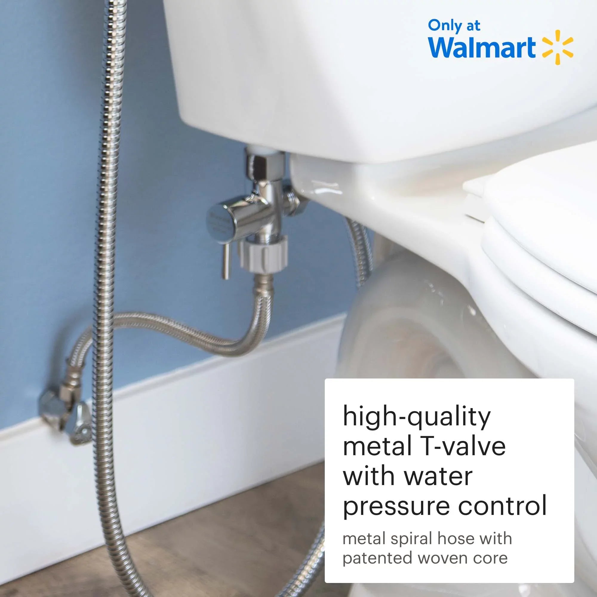 Brondell Rinslet Hand-Held Bidet in Chrome Finish