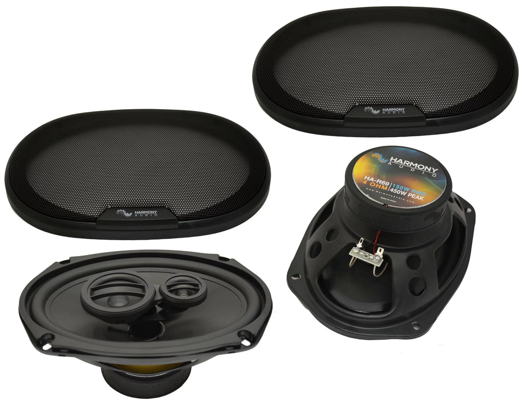 Fits Volvo S70 1998-2000 Rear Deck Replacement Speaker Harmony HA-R69 Speakers