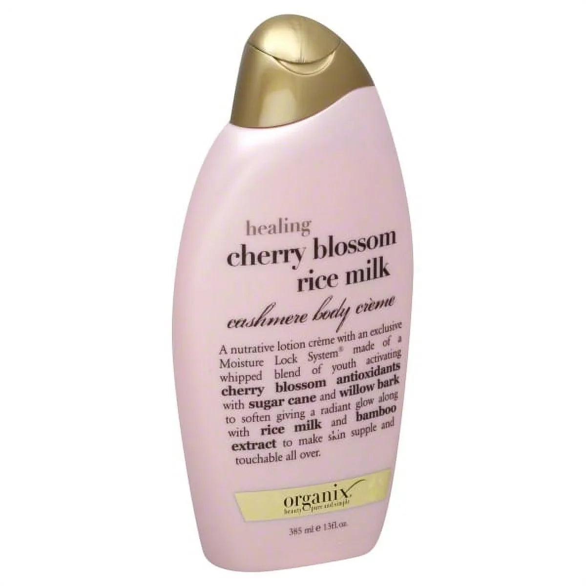 Organix Healing Cherry Blossom Rice Milk Cashmere Body Creme 13 oz.