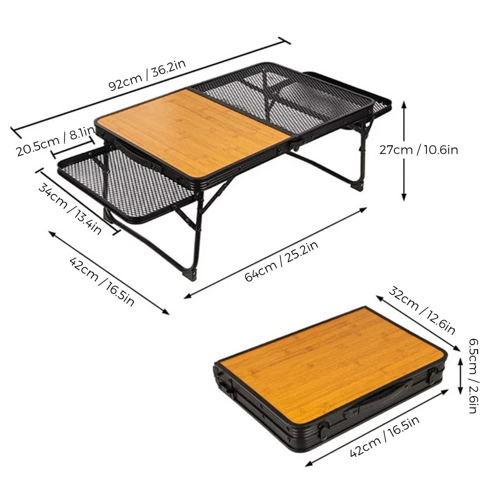 Lixada Folding Table,Picnic Station Table Outdoor Picnic Station dsfen ADBEN BUZHI