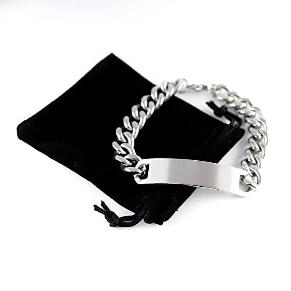 Tool Maker. Because Freakin' Genius is Not an Official. Cuban Chain Bracelet, Tool Maker Engraved Bracelet, Sarcastic Gifts for Tool Maker