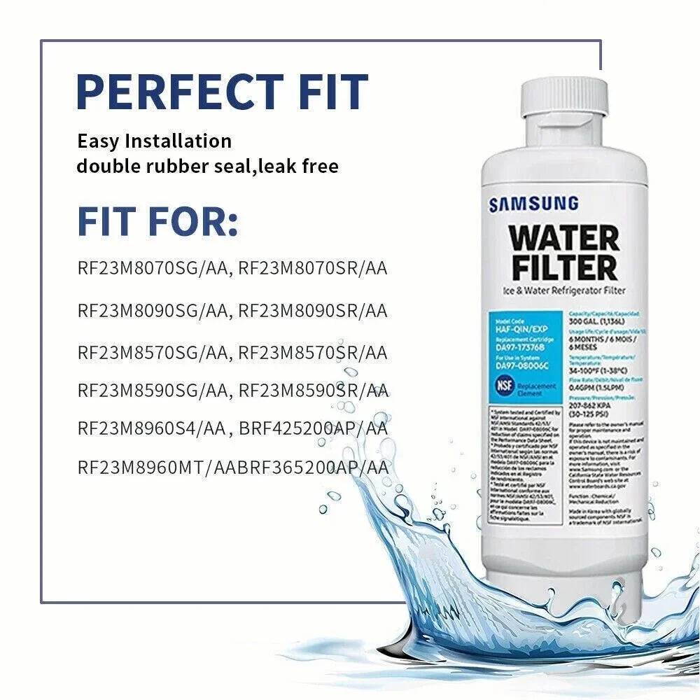 DA97-17376B Replacement Compatible with DA97-17376B Liquid Filter,Pack of 3