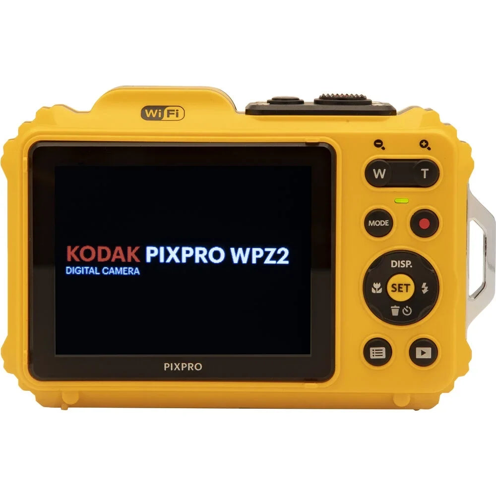 Kodak PIXPRO WPZ2 Digital Camera + Foam Floating Strap +Spider Tripod + Case+ 1 Yr Warranty