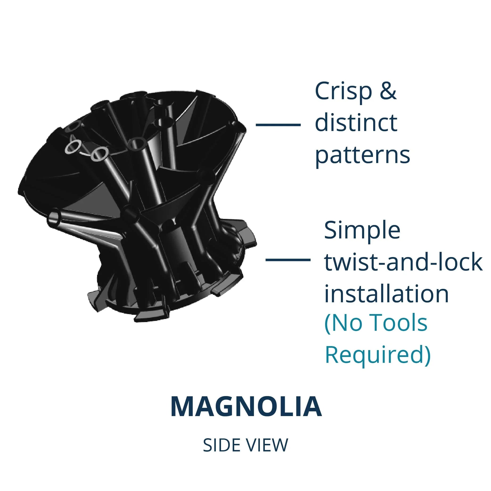 Kasco J Series 2 , 3 , 5 & 7-1/2 Magnolia Premium Fountain Nozzles Only (Fountain not Included)