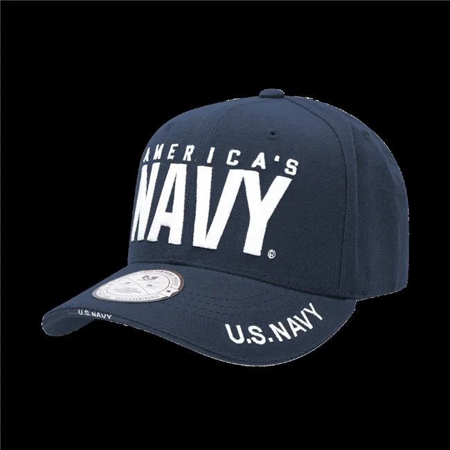 S001-NAV-TX-NVY Americas Navy The Legend Military Caps - Navy