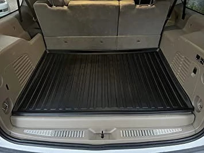 Premium Cargo Liner for Gmc Yukon Chevrolet Suburban 2015-2020 - 100% Protection - Custom Fit Car Trunk Mat - All-Season Cargo Mat - 3D Shaped Laser Measured Trunk Liners for Cadillac Escalade ESV